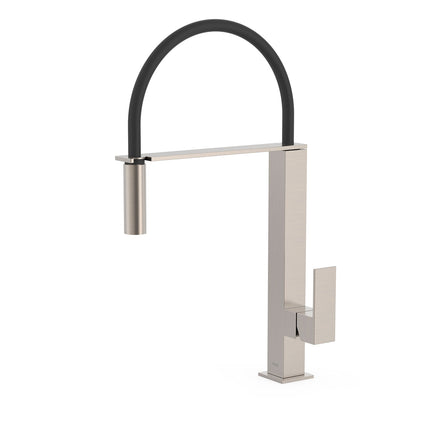 Single-lever kitchen mixer with flexible spout-00648701AC