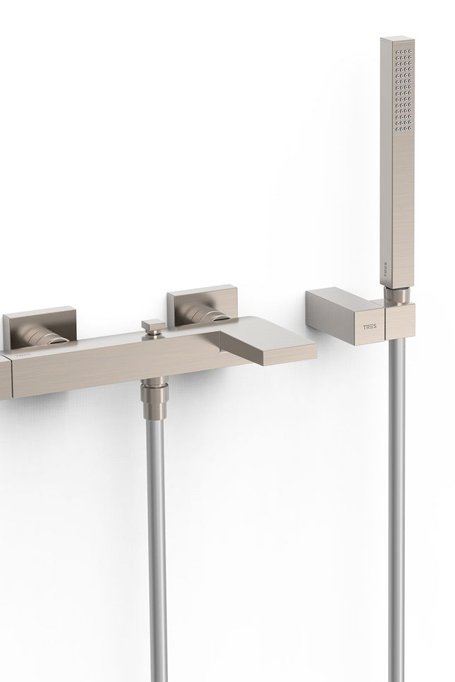 SLIM WALL-MOUNTED SINGLE-LEVER MIXER FOR BATH AND SHOWER-20217001AC