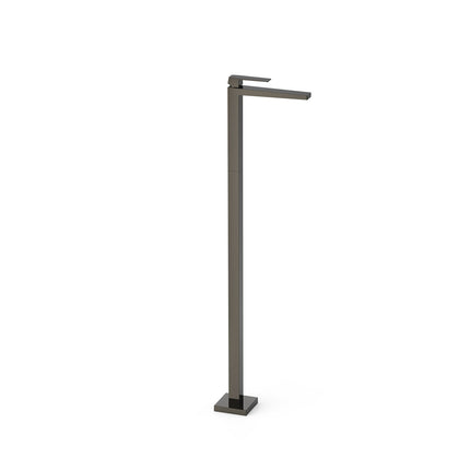 SLIM SINGLE-LEVER WASHBASIN MIXER WITH FLOOR WATER SUPPLY-20285301BM