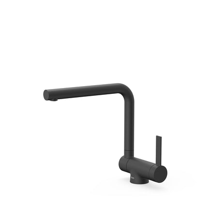 Single-lever kitchen mixer with folding spout-23033503NM