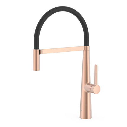 Single-lever kitchen mixer with flexible spout-23048702OPM