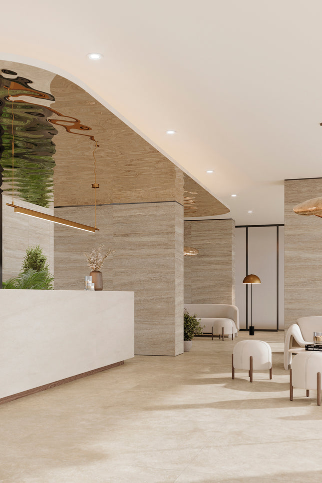TRAVERTINO ALMOND