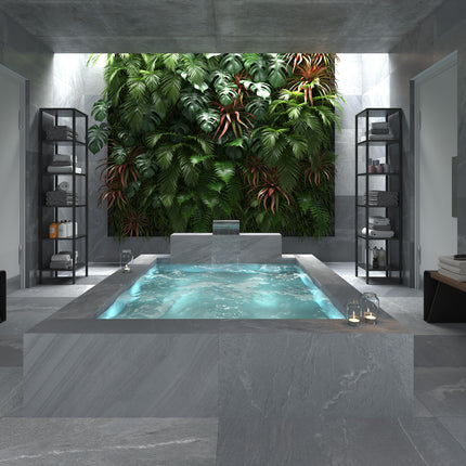 PIETRASANTA DARK GREY MATT POLISHED